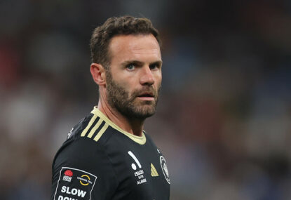 What's the Mata? Post-game tiff suggests Wanderers' star import may be too precious for the A-League