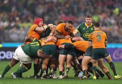The Wrap: Uncontested scrums a timely reminder that rugby needs to treasure what makes it distinctive