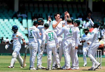 Utter carnage as Sri Lanka skittled for lowest ever Test total as South Africa quick claims SEVEN-for