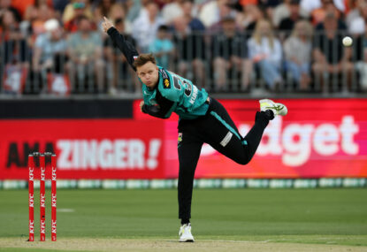 'Doesn't look great': Test spinner’s Sri Lanka tour in doubt after gruesome  injury in Heat's BBL loss