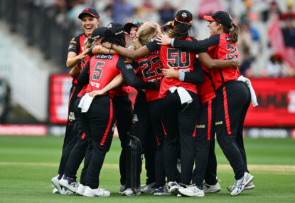 Farcical overs reduction bites Heat in WBBL final as Renegades complete rags-to-riches turnaround