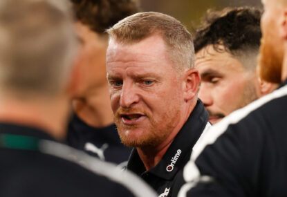 Why the Blues' draft-first trade period approach could mean disaster for Michael Voss