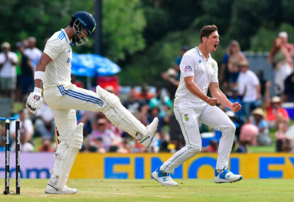Kohli plays lone hand as India routed by South Africa by an innings in three-day thrashing