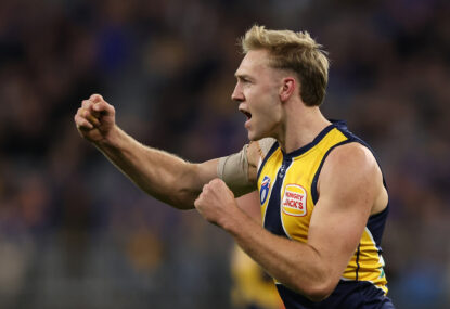 Footy Fix: The ten crucial moments - and three massive Suns blunders - that secured Eagles their gutsiest win in years