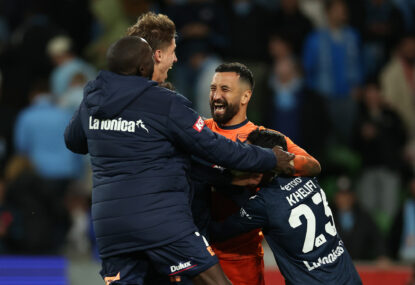 Izzo good: Goalkeeper the hero with epic saves, cheeky act as Victory pip City in elimination final CLASSIC