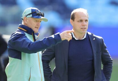 'Not really': RA boss shuts down pursuing NRL star, delivers update on Schmidt's Wallabies future
