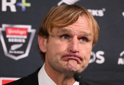 'Weird feeling': All Blacks greats rocked by strange failure as Razor asks 'what could I have done?'