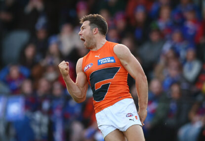 Western Bulldogs vs GWS Giants: AFL live scores