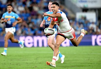 St George Illawarra Dragons vs Gold Coast Titans: NRL live scores