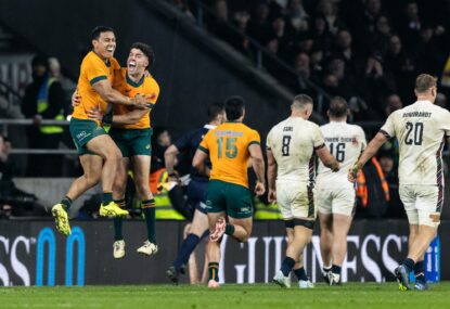 The Wrap: Organised and brave Wallabies secure win for the ages as All Blacks’ engine room shuts out limp Ireland