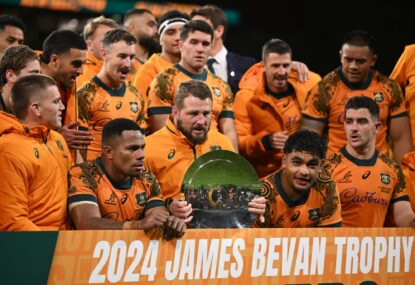 How Roar readers rated Wallabies vs Wales: Winger smiling on the summit, Loosies lead charge, clouds over playmakers