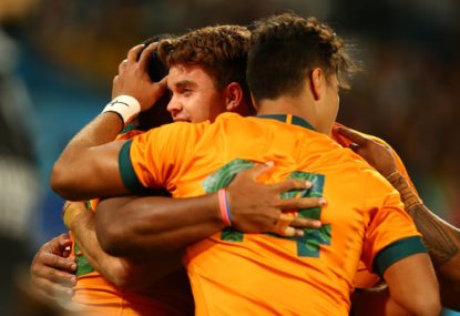 MATCH REPORT: Kellaway hat trick helps Wallabies close Rugby Championship on a high