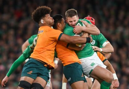 AS IT HAPPENED: So close and yet so far - brave Wallabies fall just short of staggering Ireland upset