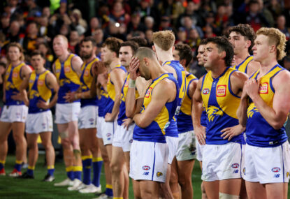 'We'll get ourselves back into the draft': Eagles defend losing pick 3 as fans brutally slam 'absolutely rubbish' three-way trade